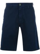 Eleventy Deck Shorts, Men's, Size: 32, Blue, Cotton/spandex/elastane