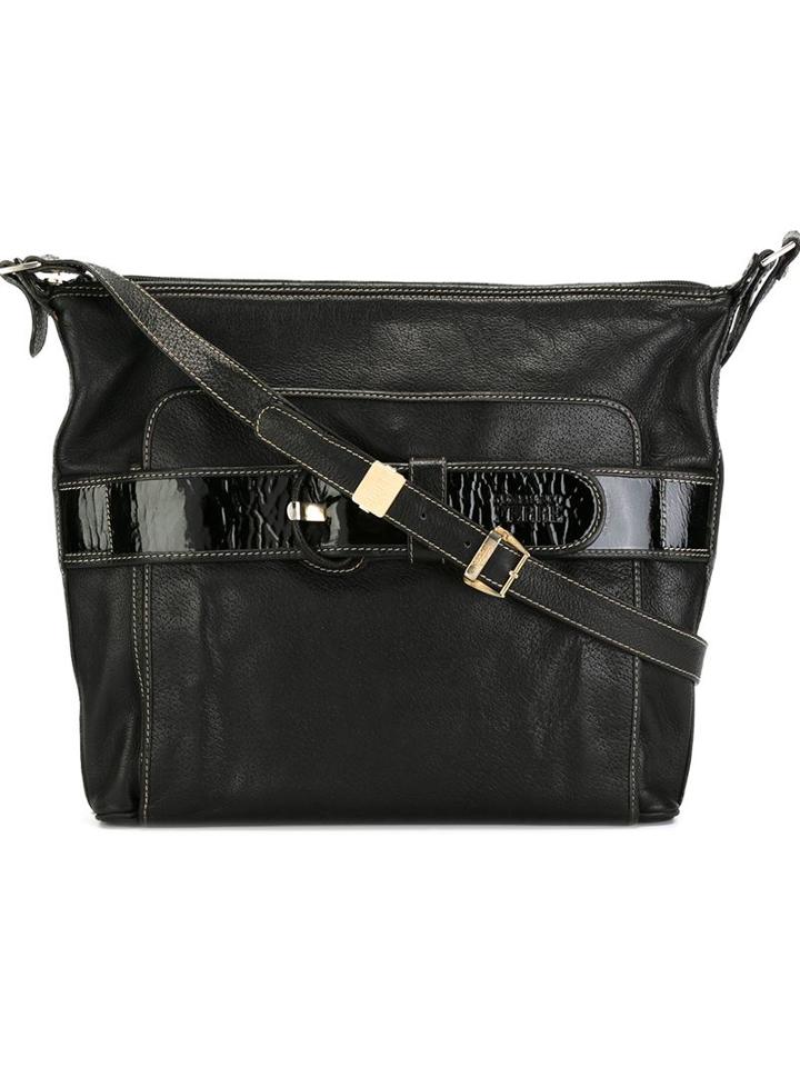 Gianfranco Ferre Vintage Buckle Strap Shoulder Bag