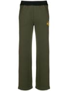 Mr & Mrs Italy Side Stripe Track Pants - Green