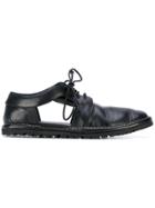 Marsèll Cut-out Lace-up Shoes - Black