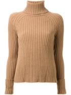 Erika Cavallini 'zenia' Pullover, Women's, Size: 40, Brown, Virgin Wool
