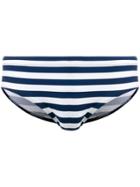 Ron Dorff Striped Swim Trunks - Blue
