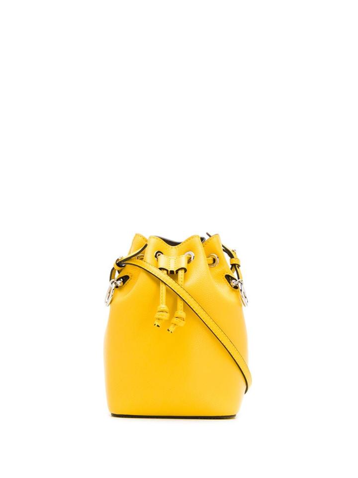 Fendi Small Mon Tresor Bucket Bag - F0m8a Yellow