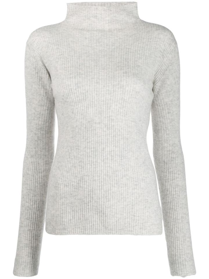 By Malene Birger Rib-knit Jumper - Grey