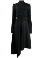 Matériel Asymmetric Cut Out Dress - Black