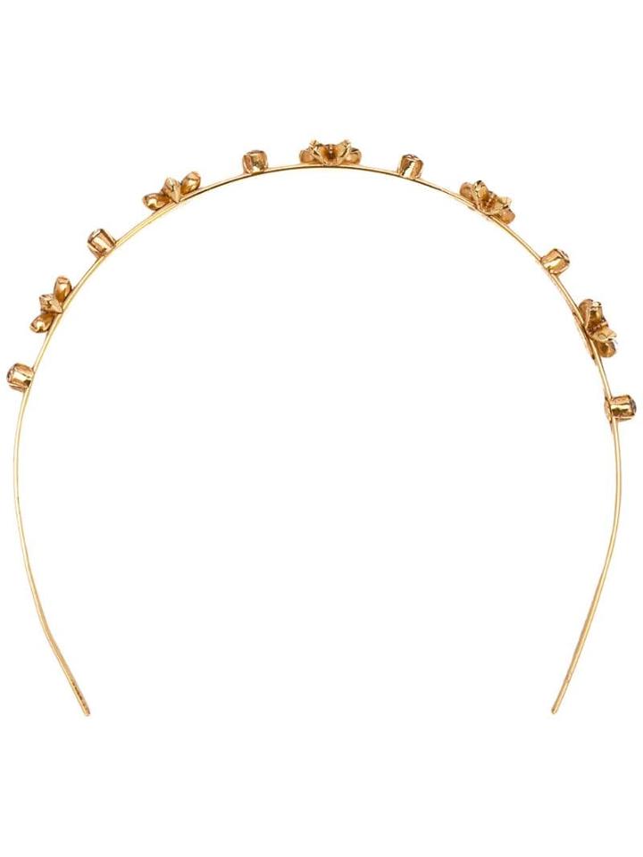 Oscar De La Renta Embellished Hair Band - Gold