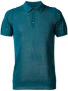 Roberto Collina - Net Polo Shirt - Men - Cotton - 52, Green, Cotton