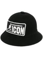 Dsquared2 Kangol Icon Hat - Black