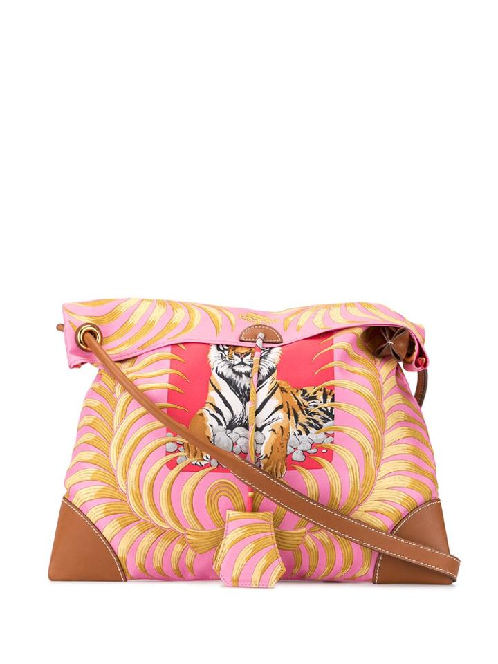 Hermès Pre-owned Silky City Pm Shoulder Bag - Pink