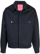 Rochambeau Short Shirt Jacket - Blue