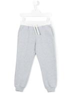 Moschino Kids Logo Print Sweatpants, Boy's, Size: 8 Yrs, Grey