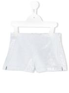 Il Gufo - Silver Shorts - Kids - Cotton/elastodiene/metal (other) - 4 Yrs, Grey