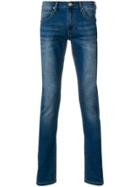 Versace Jeans Faded Slim Fit Jeans - Blue