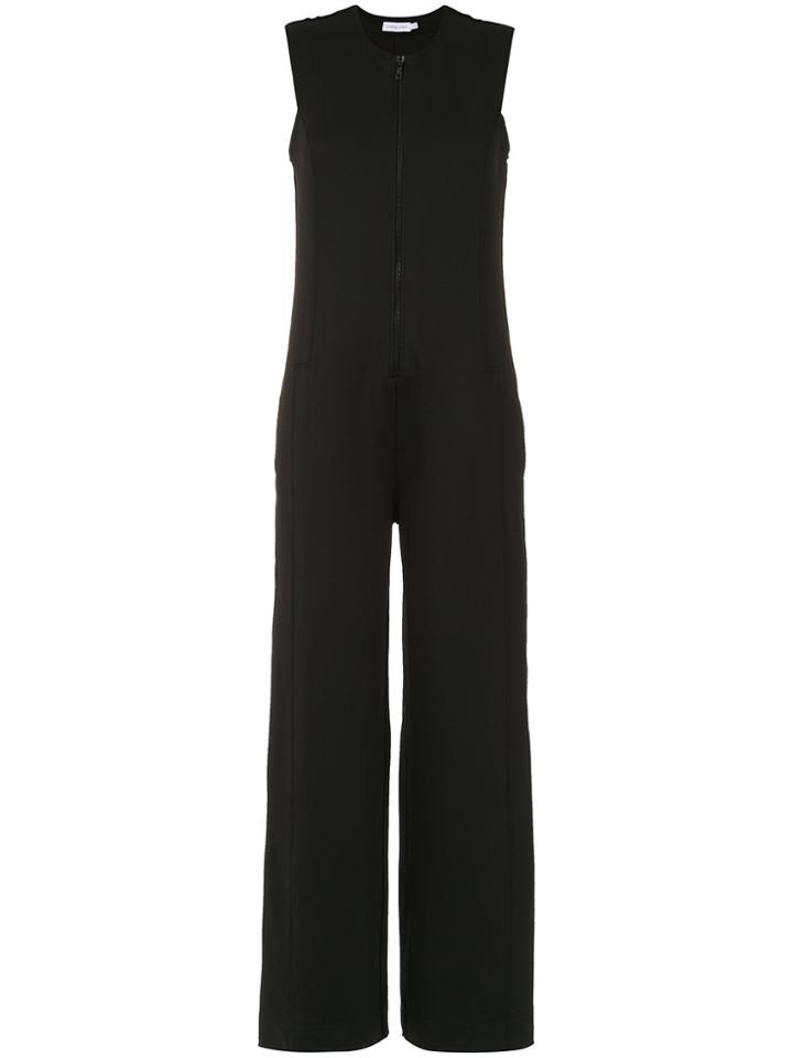Mara Mac Zipped Jumpsuit - Black