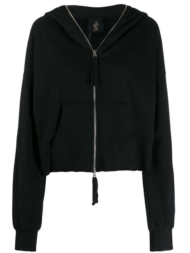 Thom Krom Long-sleeve Zipped Hoodie - Black