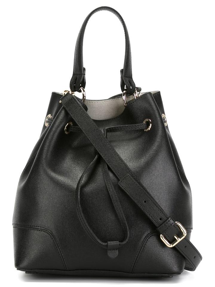 Furla Large Shoulder Bag, Women's, Black, Leather