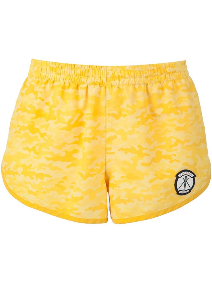 Katama 'braden' Swim Shorts - Yellow & Orange