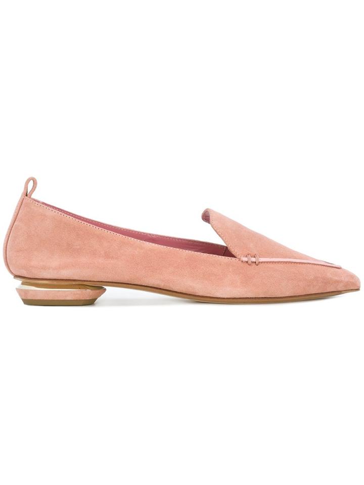 Nicholas Kirkwood 18mm Beya Loafers - Pink & Purple