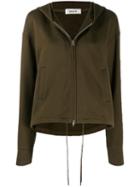 Zucca Hooded Zipped Jacket - Green