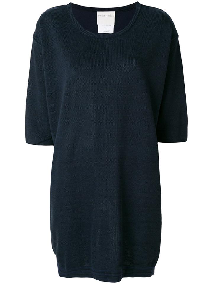 Stephan Schneider Classic T-shirt Dress - Blue