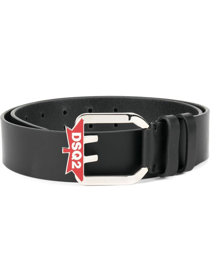 Dsquared2 Dsq2 Maple Leaf Belt - Black