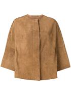 Salvatore Santoro 3/4 Sleeves Jacket - Neutrals