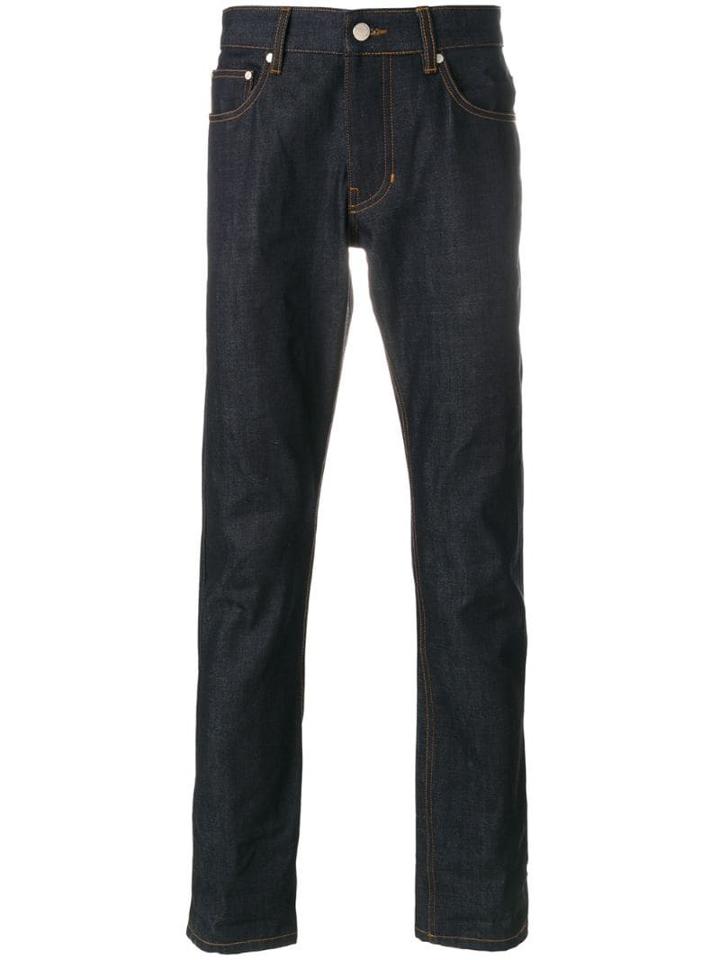 Ami Paris Slim-fit Jeans - Blue