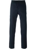 Maison Margiela Drawstring Trousers, Men's, Size: 44, Blue, Virgin Wool