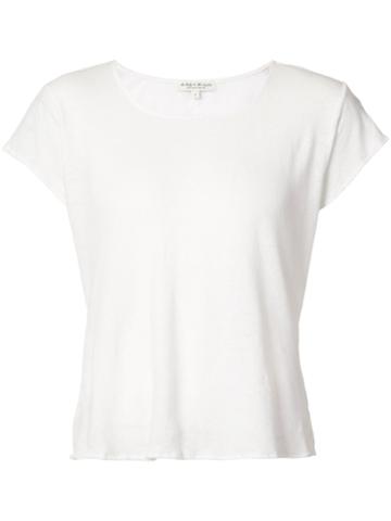 The Lady And The Sailor - Classic T-shirt - Women - Cotton/linen/flax - I, White, Cotton/linen/flax