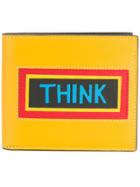 Fendi Think Bi-fold Wallet - Yellow & Orange
