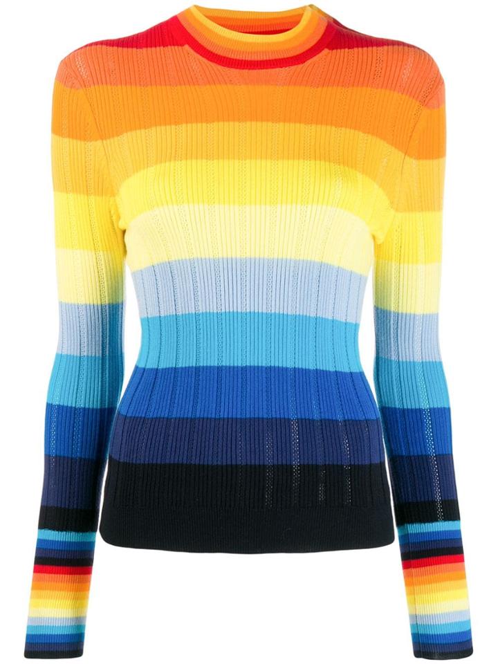 Chinti & Parker Striped Sweater - Red
