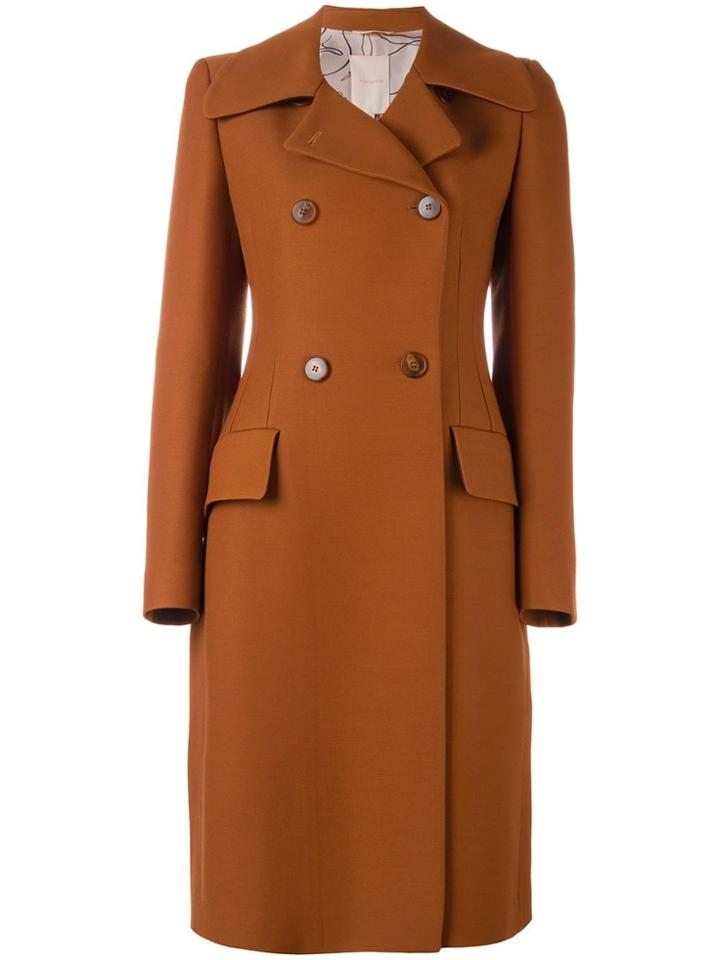 Roksanda Double-breasted Mid Coat - Brown