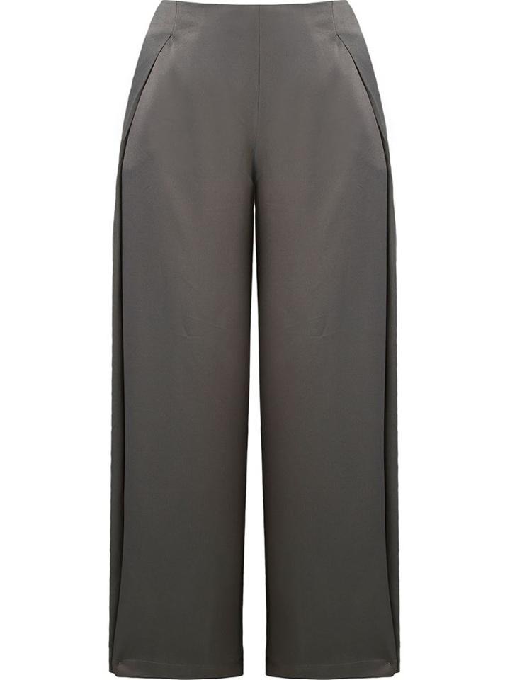 Fernanda Yamamoto Mid Rise Pleated Wide Trousers