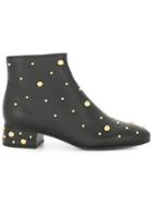 See By Chloé Jarvis Studded Ankle Boots - Black