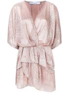 Iro Wrap Front Dress - Pink