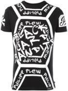 Philipp Plein 'black Cart' T-shirt, Men's, Size: Small, Black, Cotton