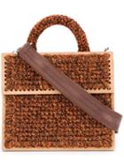 0711 Lyudmila Copacabana Tote - Brown