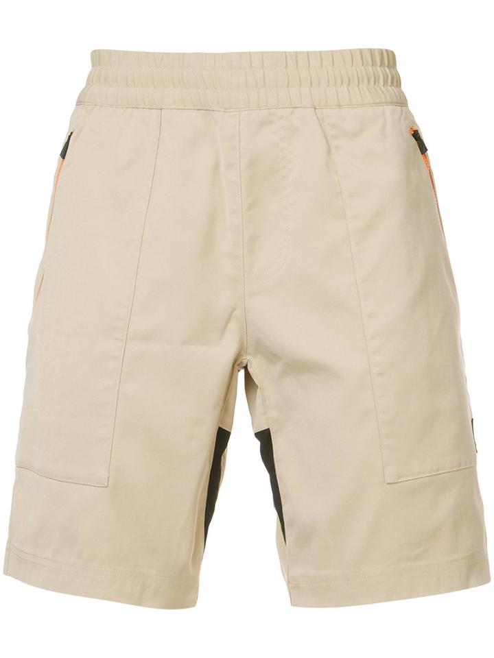 Aztech Mountain - Lost Man Hike Shorts - Men - Elastodiene/polyester - S, Brown, Elastodiene/polyester