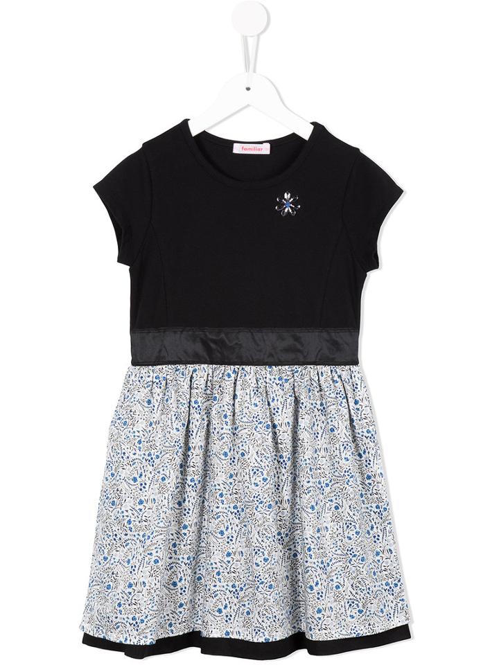 Familiar Panelled Dress, Girl's, Size: 12 Yrs, Blue