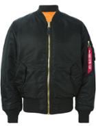 Alpha Industries Oversized Bomber Jacket - Black