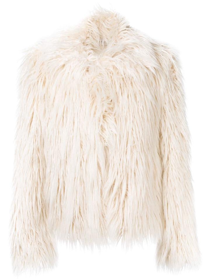 Faith Connexion Faith Connexion - Woman - Mongol Fur Coat - Nude &