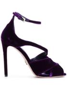Prada Open Toe Sandals - Purple
