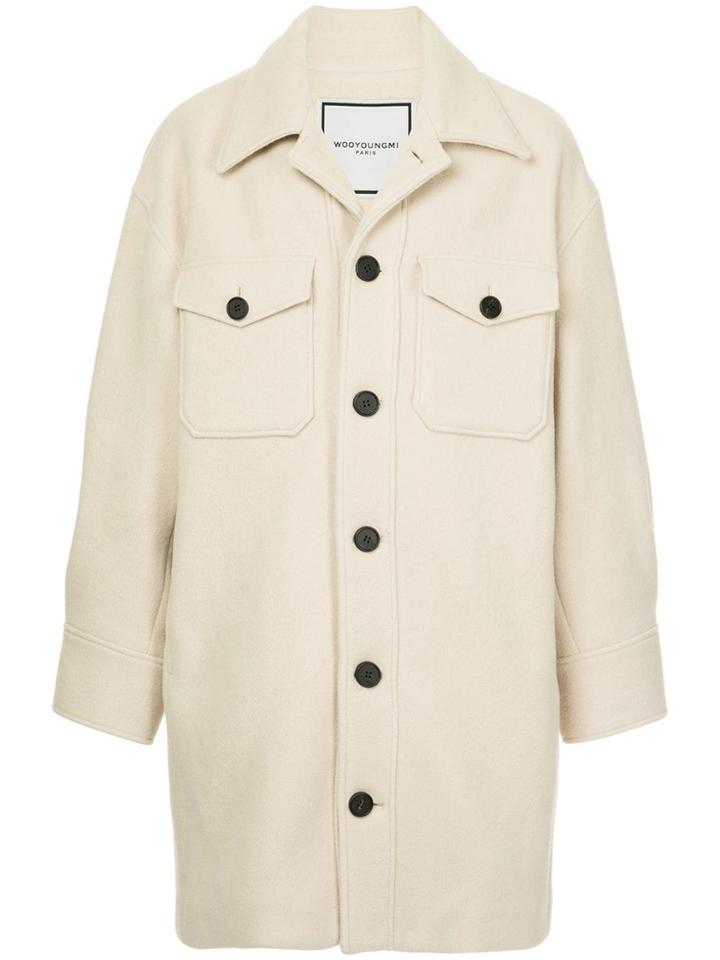 Wooyoungmi Single Breasted Coat - White
