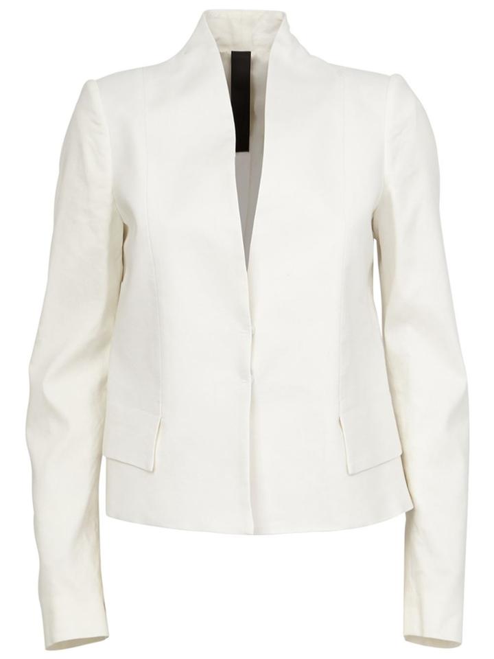 Ilaria Nistri Structured Blazer - White