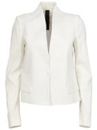Ilaria Nistri Structured Blazer - White
