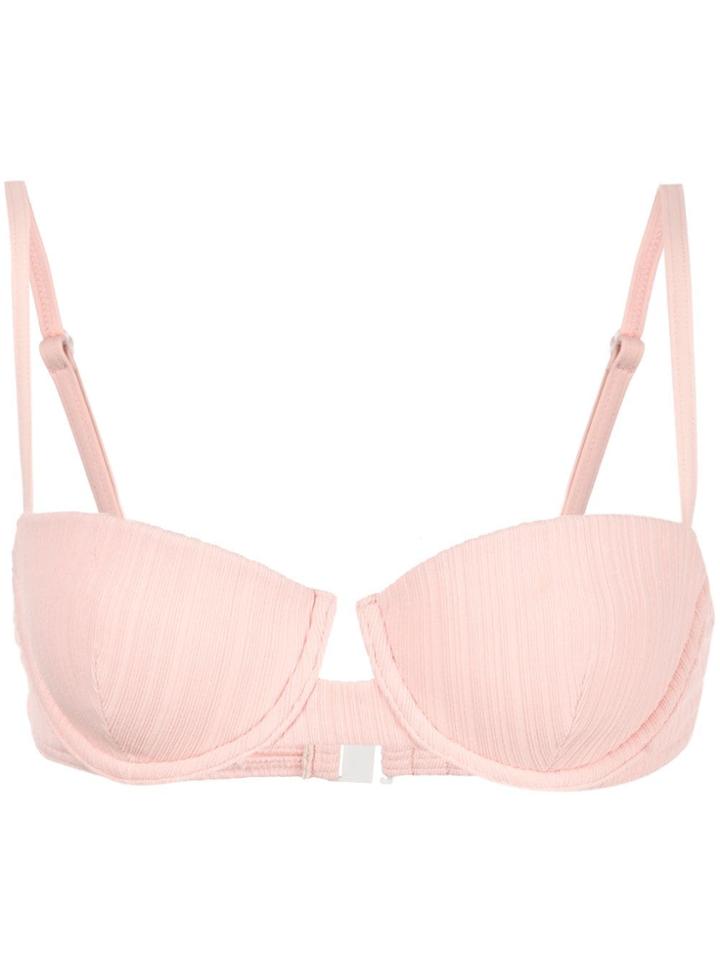 Onia Dalia Bikini Top - Pink