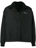 Ader Error Oversize Reversible Jacket - Black