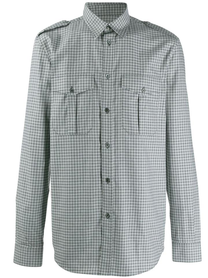 Givenchy Checked Shirt - Black