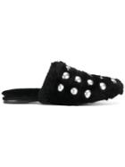 Alexander Wang Amelia Fur Mules - Black