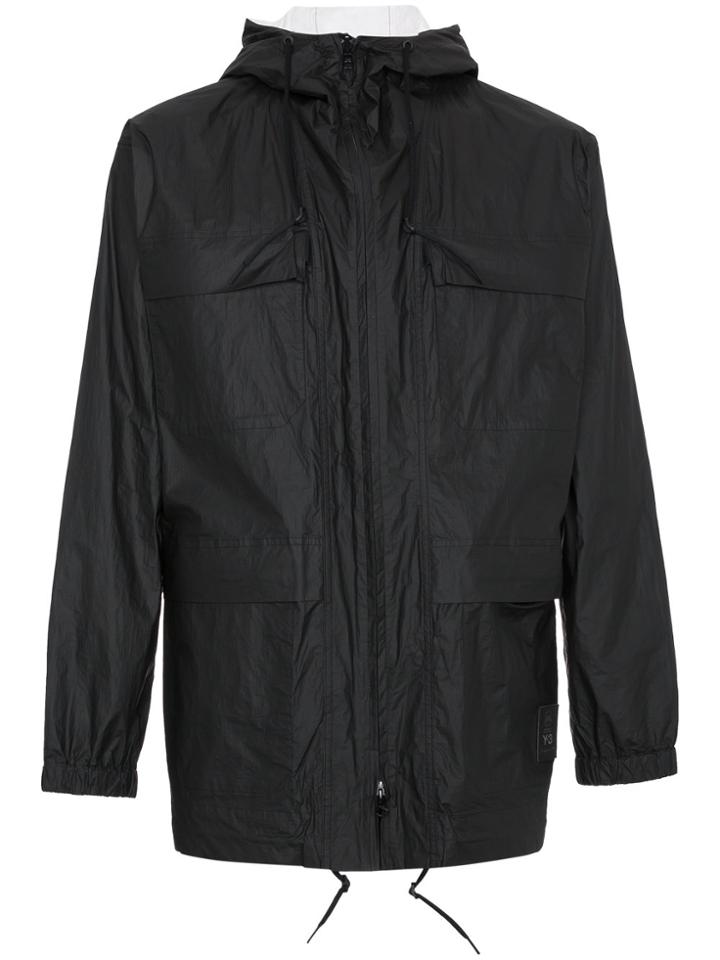 Y-3 Reversible Branded Jacket - Black